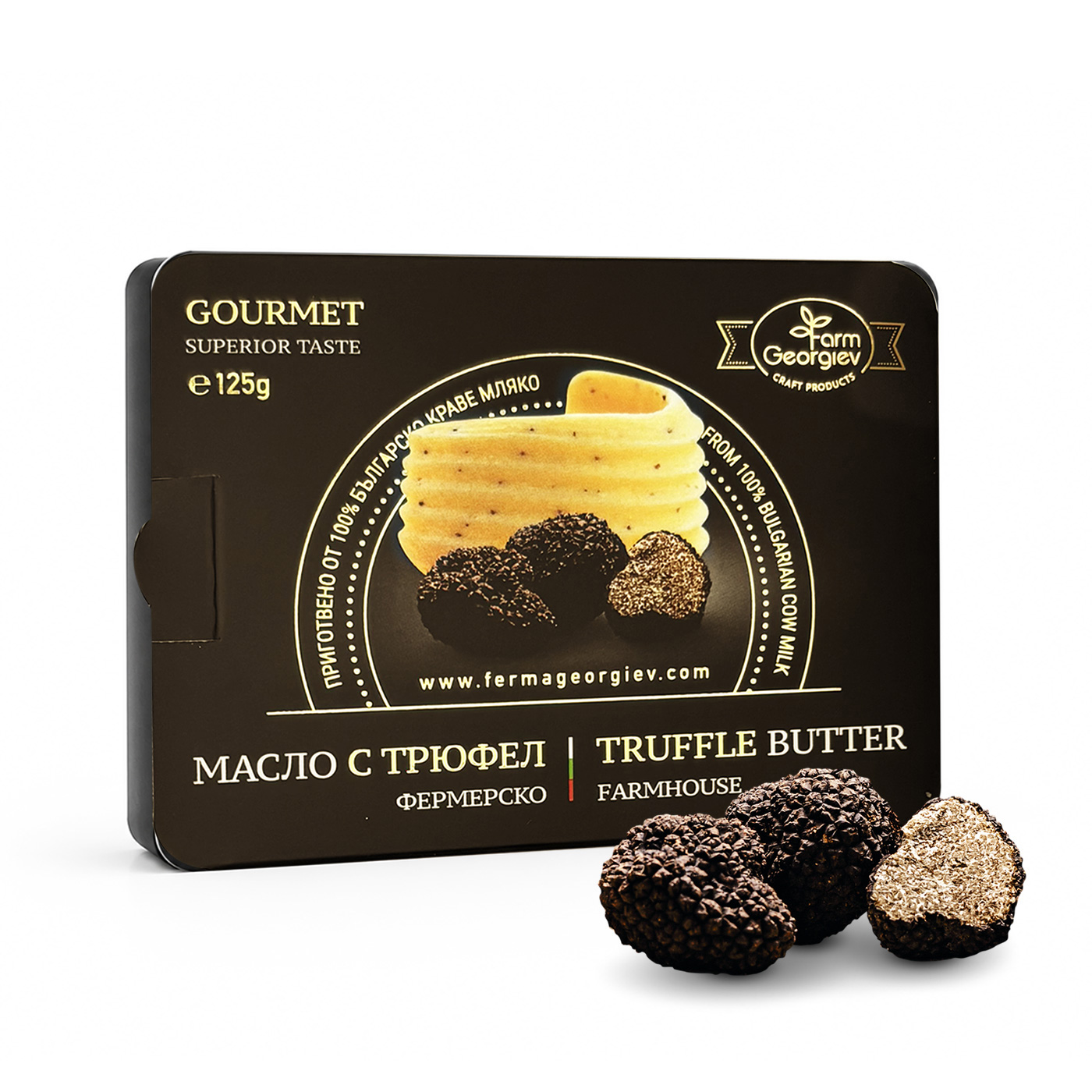 Farmhouse Cow’s Milk Butter with Truffle